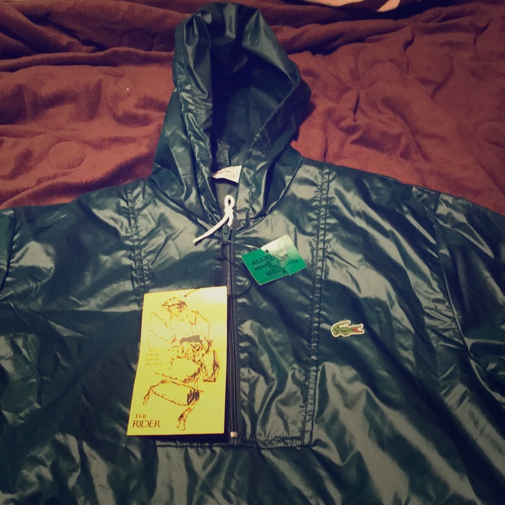 Vintage Izod Lacoste Windbreaker Size: M Rain Coat